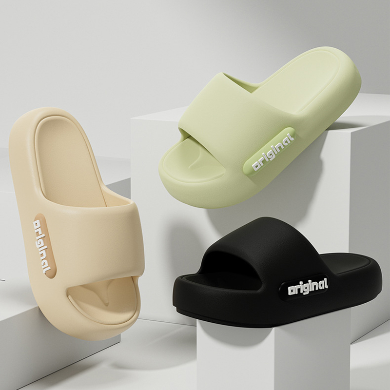 Men Shoes Size To Women - Home Slipper Women cloud Sandals Bathroom