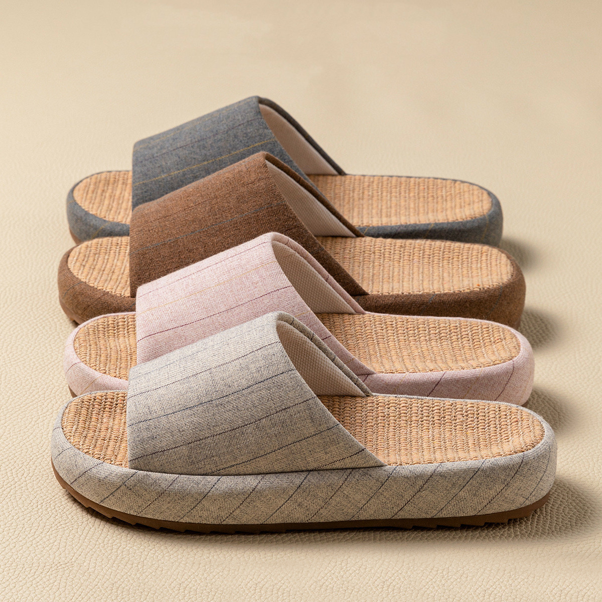 Men Shoes Size To Women - Summer Women Home Slippers Linen Summer