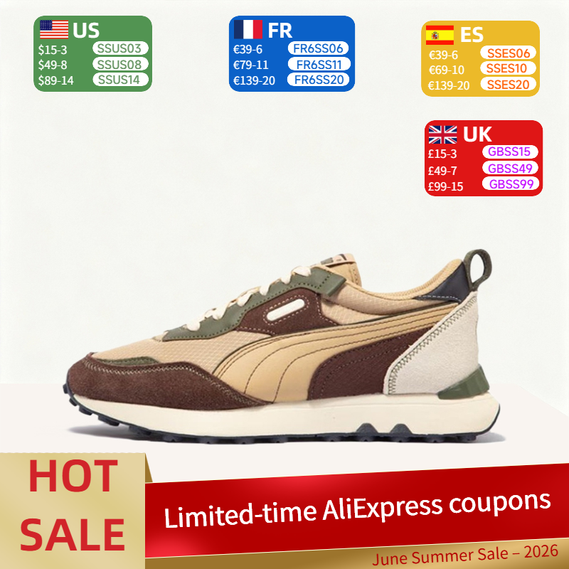 Men Shoes Puma - Puma Rider FV Retro Fashionable, Versatile,