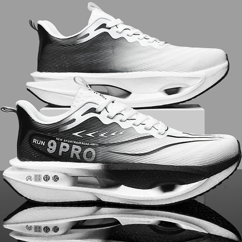 Men'S Shoes Basketball - Breathable Marathon Running Sneakers For Men