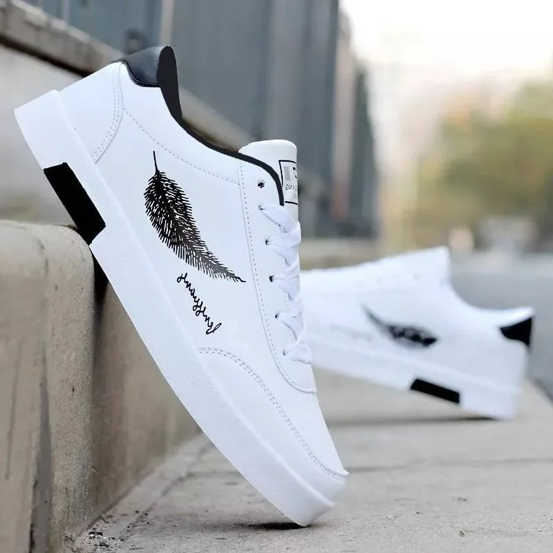 Men'S Shoes Green And White - Men Sneakers 2024 Summer Men's White