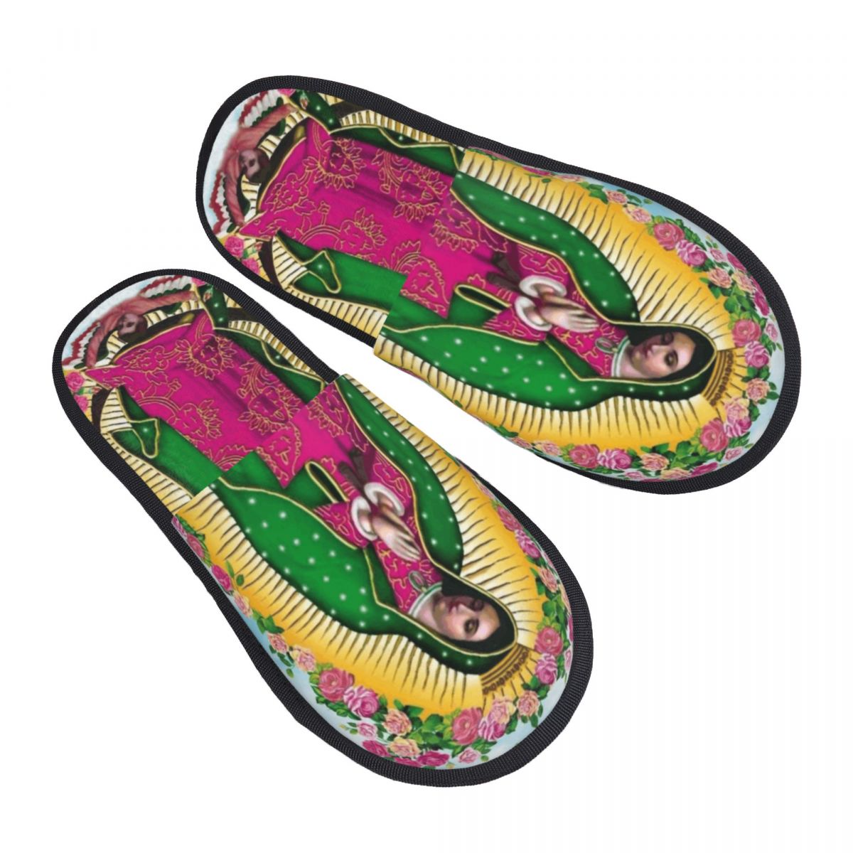 Men'S Shoes With Memory Foam - Our Lady Of Guadalupe Mexican Virgin