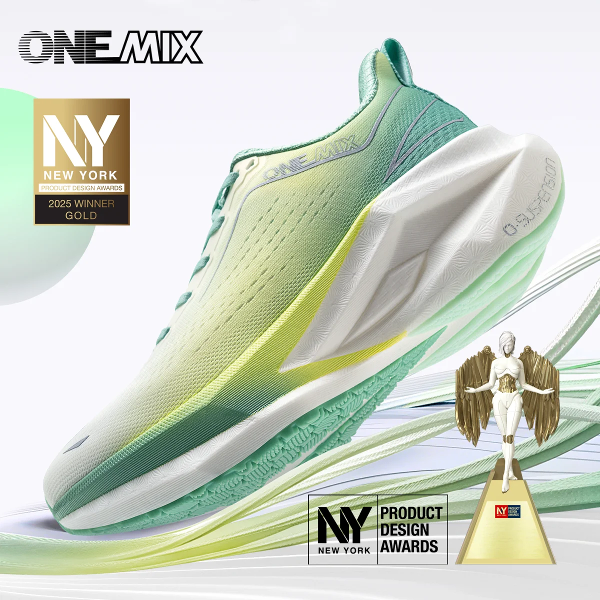 Men'S Shoes New Balance - ONEMIX 2026 New Shock-absorbing Running Shoes