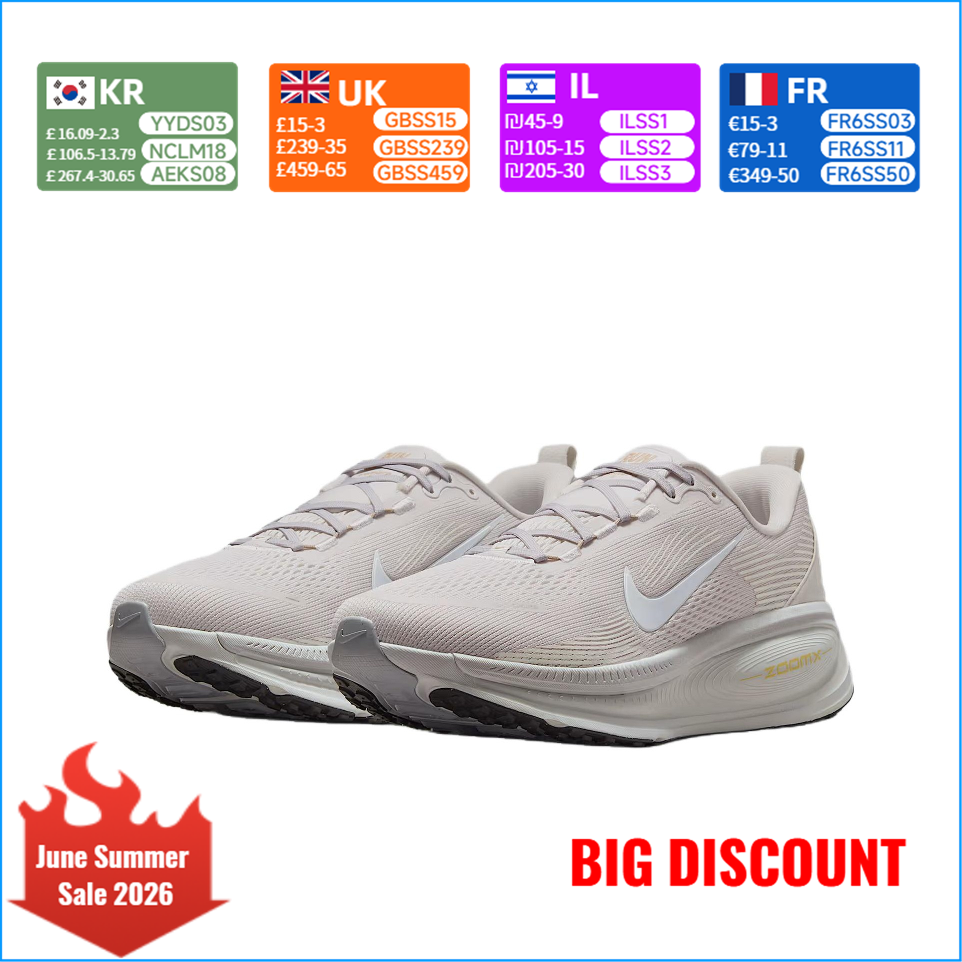 Men Shoes Size Nike - Nike Vomero 18 Durable Breathable Low-Top