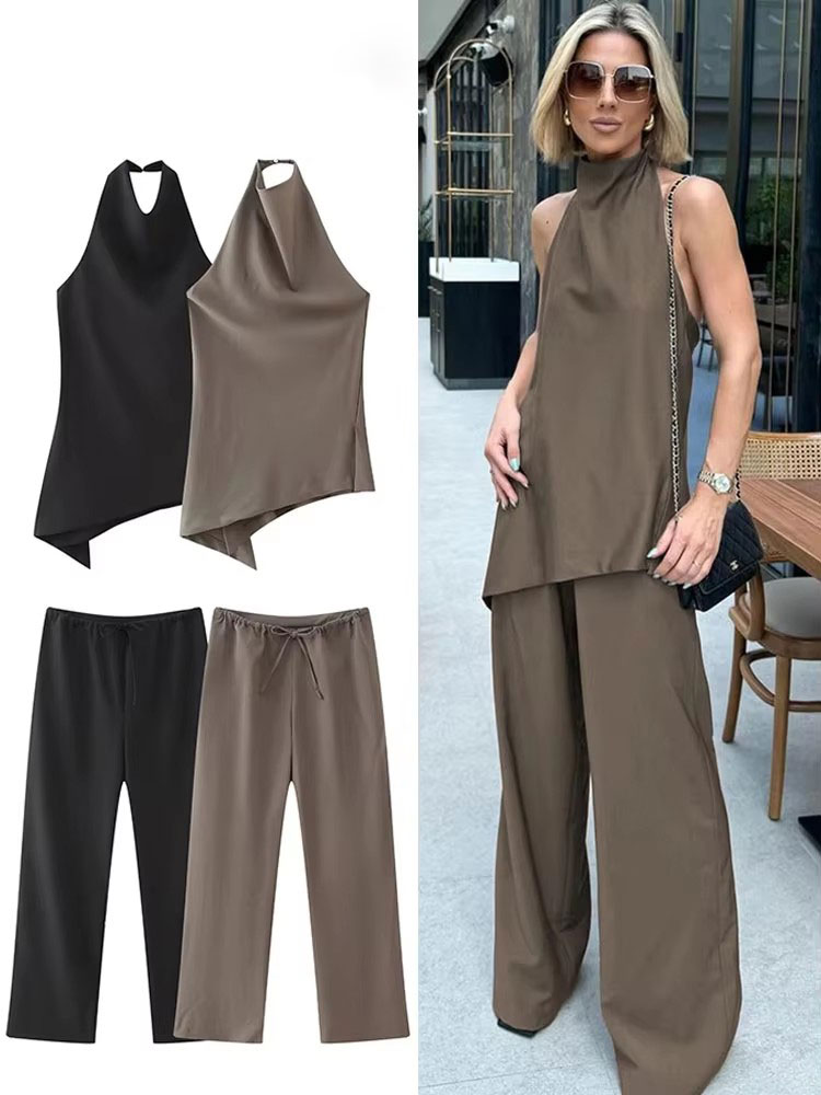 Men Shoes Jd - HH Women Vintage Solid Pant Sets