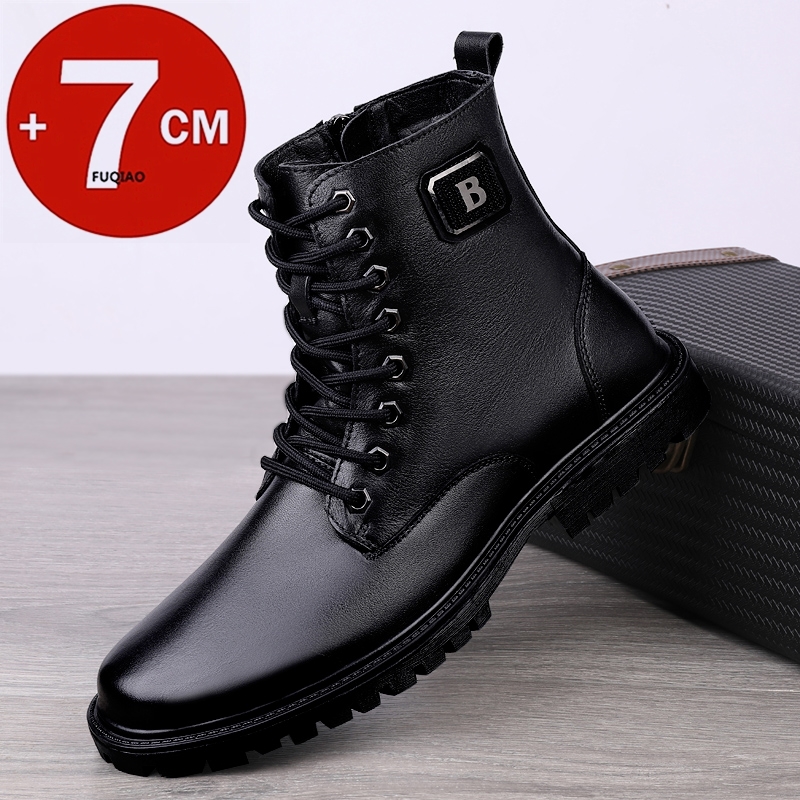 Men's Genuine Leather Elevator – Men'S Shoes To Increase Height Bewertung und Preis