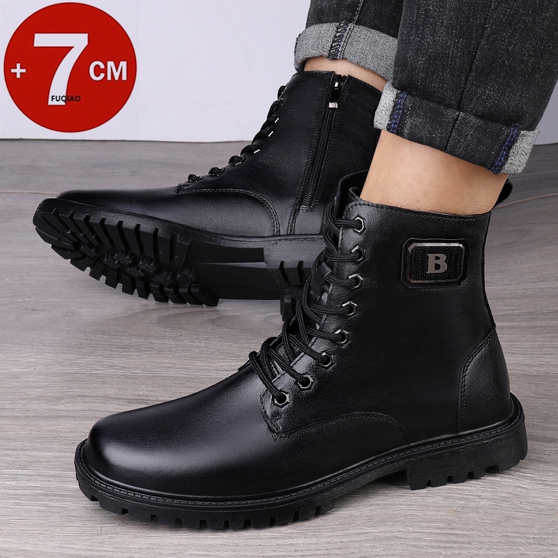 Men's Genuine Leather Elevator – Men'S Shoes To Increase Height Bewertung und Preis