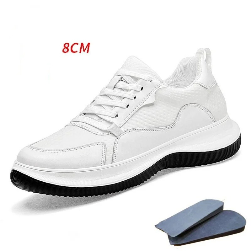 White Cow Leather Elevator Sne – Men'S Shoes To Increase Height Bewertung und Preis