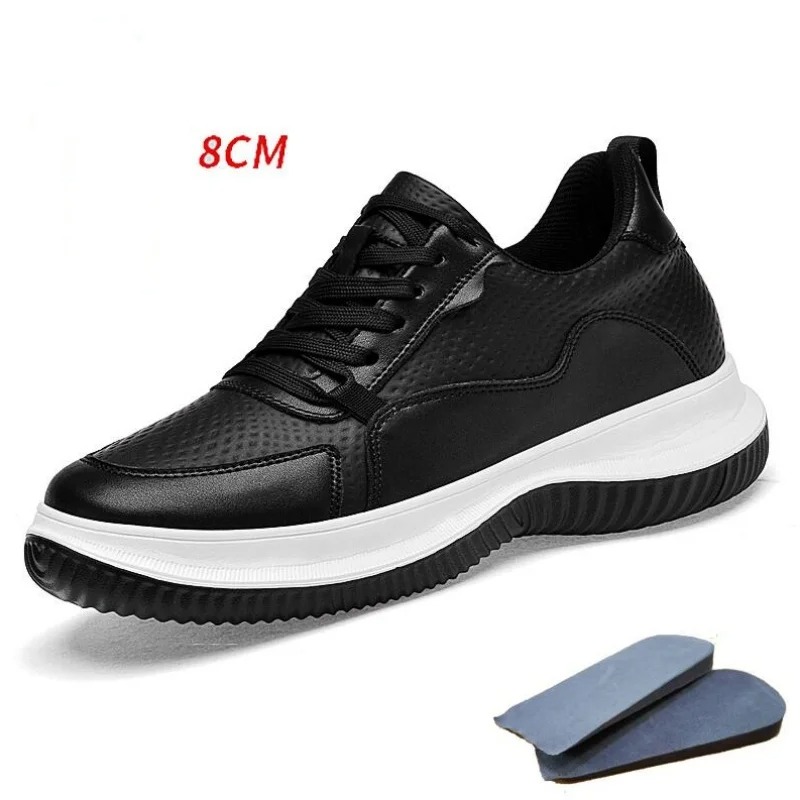 White Cow Leather Elevator Sne – Men'S Shoes To Increase Height Bewertung und Preis
