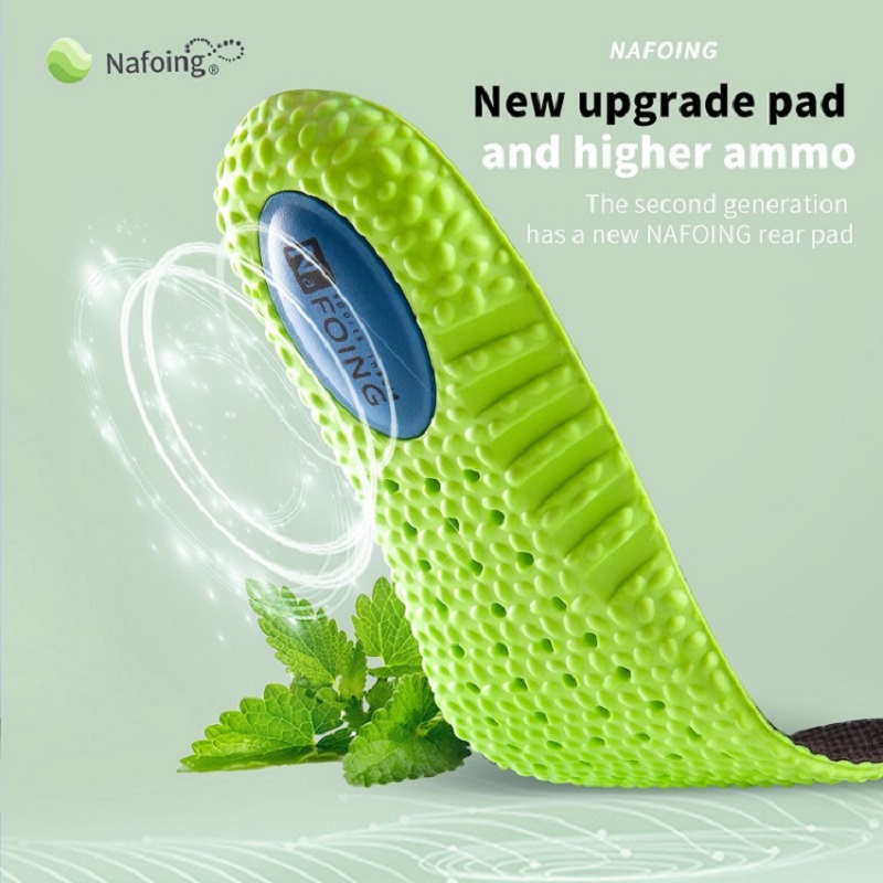 Sports Shock Absorption Insole – Men'S Shoes Green And White Bewertung und Preis