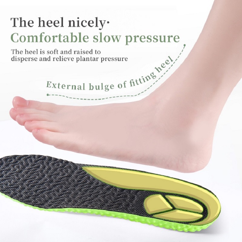 Sports Shock Absorption Insole – Men'S Shoes Green And White Bewertung und Preis