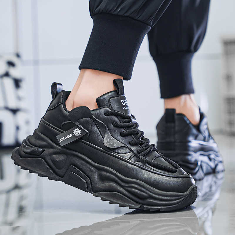 Black Platforme Tennis Man Spo – Men Shoes Offer Bewertung und Preis