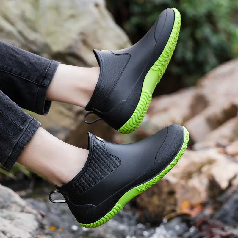 Soft Men's Rain Boots Young No – Men Shoes Offer Bewertung und Preis