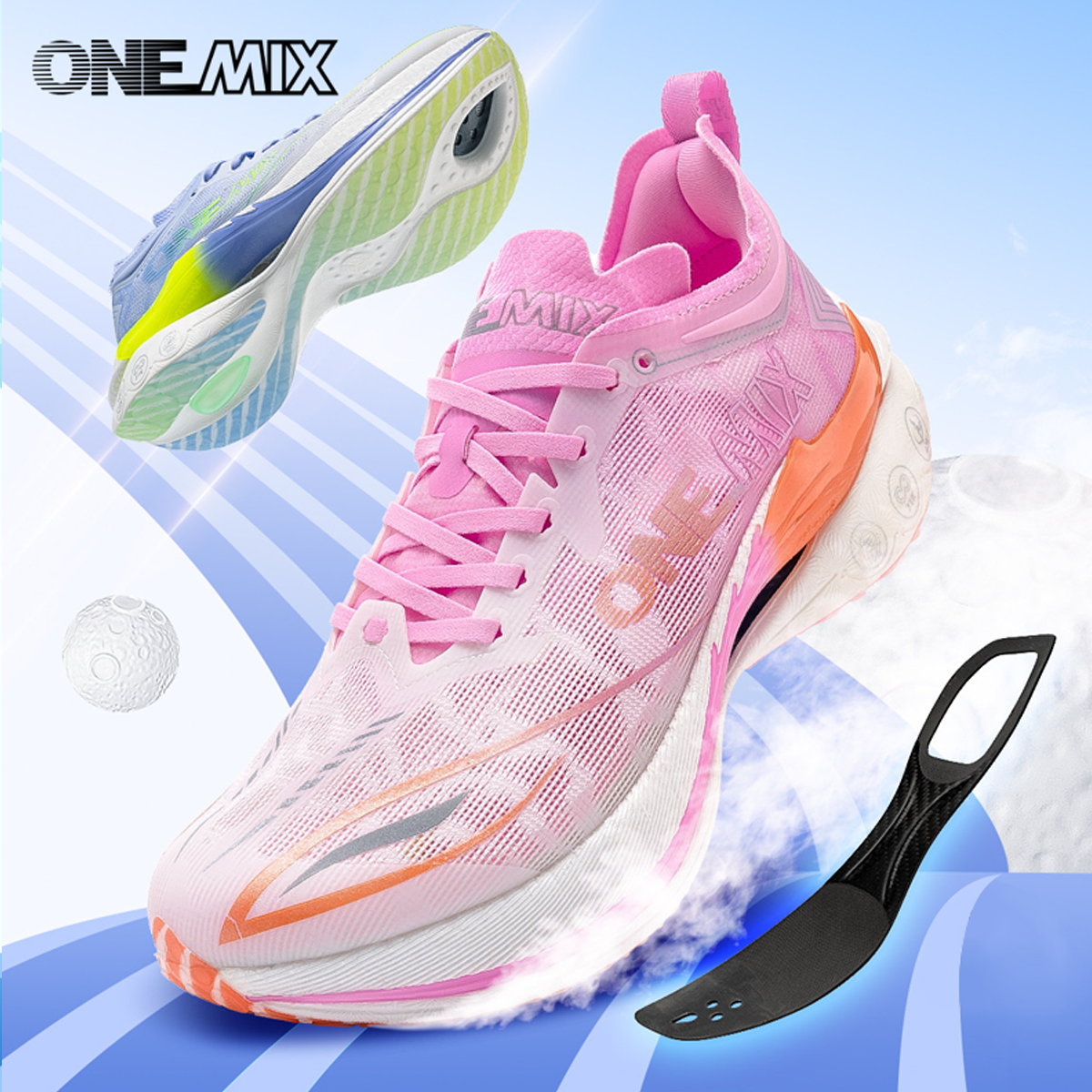 ONEMIX 2025 Orca Man Cushionin – Men'S Shoes Half Cut Bewertung und Preis