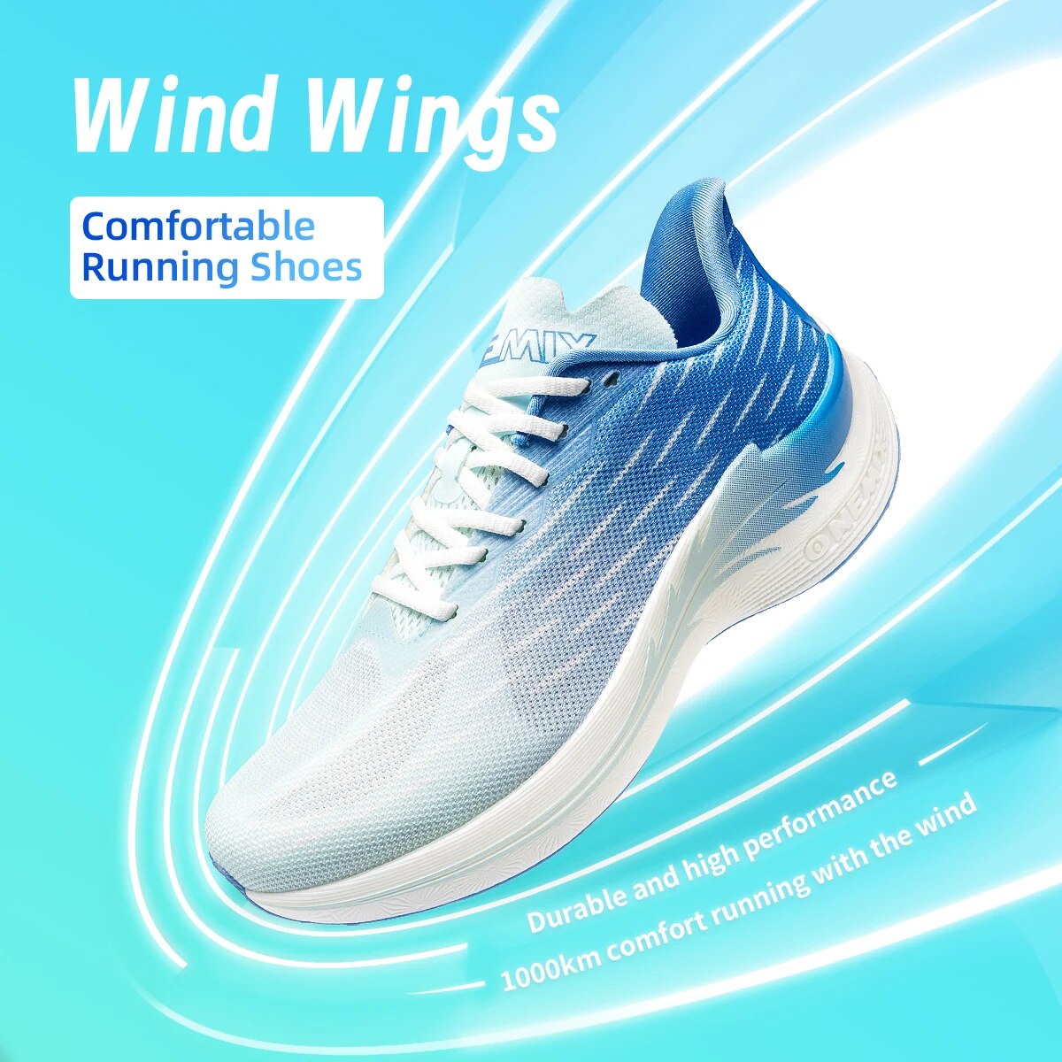 Onemix 2026 Wind Wings Breatha – Men'S Shoes Half Cut Bewertung und Preis