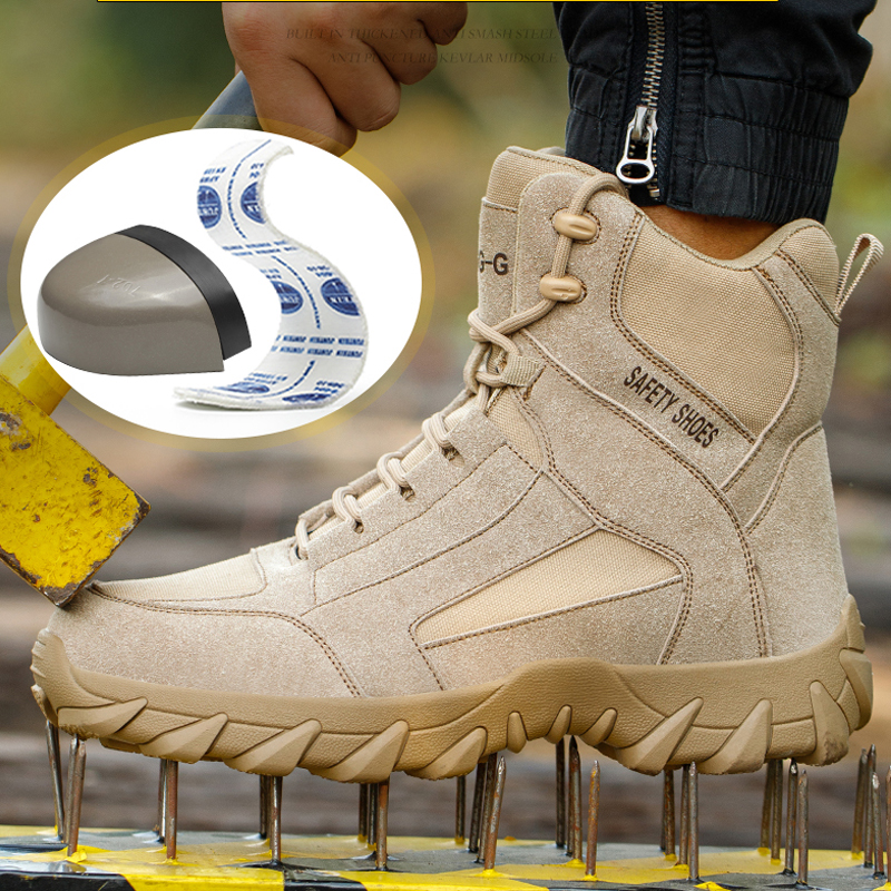 Anti scalding Welding boots Pu – Men Shoes H&M Bewertung und Preis