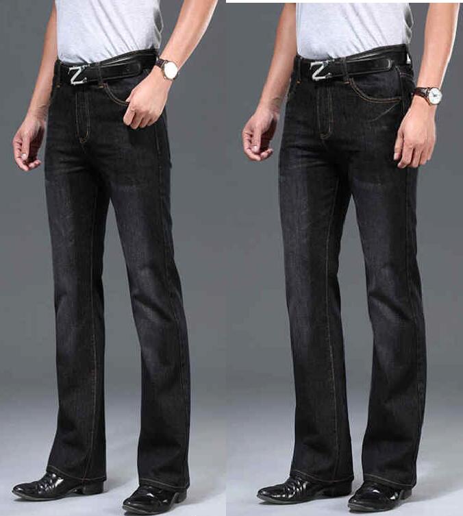 Men's Flared Jeans Loose Men B – Men Shoes Jeans Bewertung und Preis