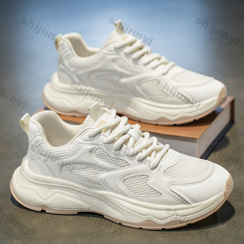 Men White Sneakers Summer New  – Men'S Shoes Green And White Bewertung und Preis