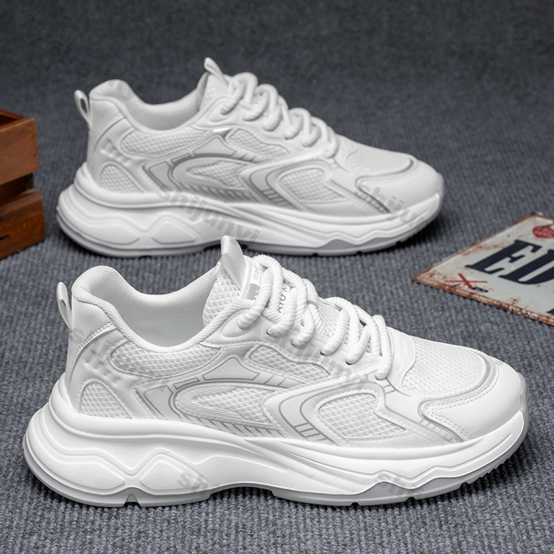 Men White Sneakers Summer New  – Men'S Shoes Green And White Bewertung und Preis