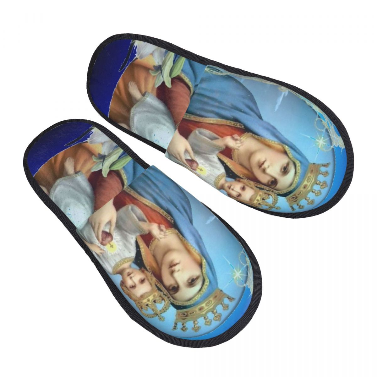 Virgin Mary Comfy Scuff With M – Men'S Shoes With Memory Foam Bewertung und Preis