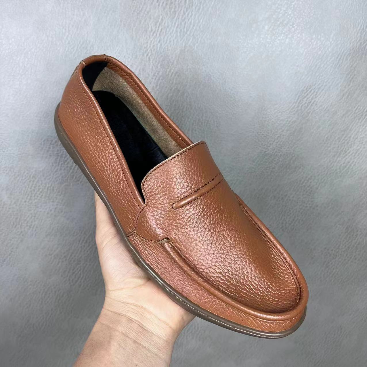 Low-Top Round Toe Men's Leathe – Men Shoes Offer Bewertung und Preis