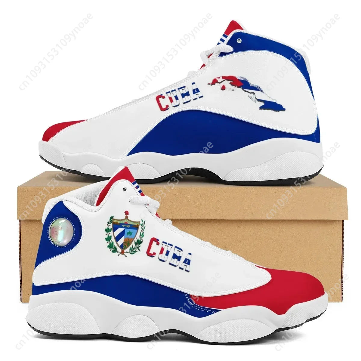 CUBA Flag Print Cool Men Baske – Men'S Shoes Basketball Bewertung und Preis