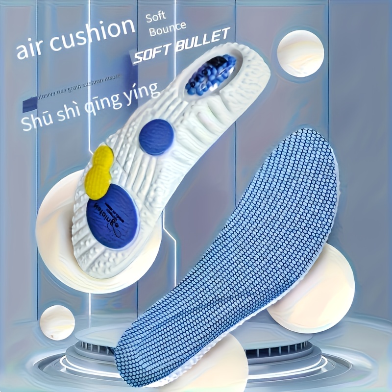 Sport Shock Absorption Insoles – Men'S Shoes Green And White Bewertung und Preis