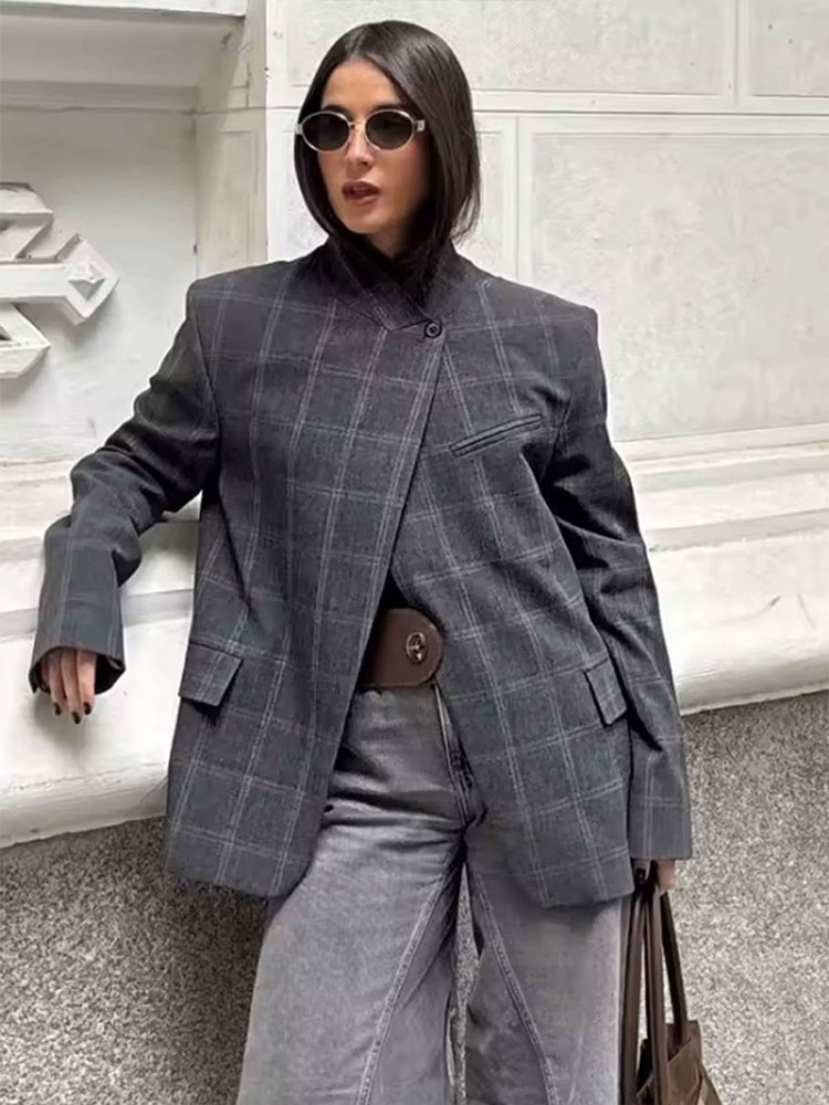 HH Women Fashion Plaid Blazer  – Men Shoes Jd Bewertung und Preis