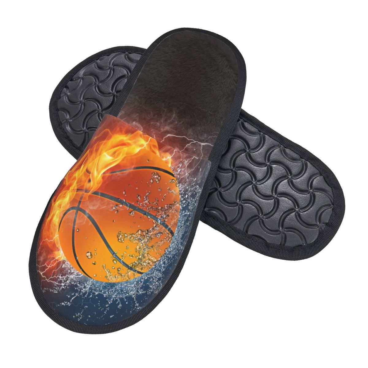 Plush Indoor Slippers Basketba – Men'S Shoes Basketball Bewertung und Preis