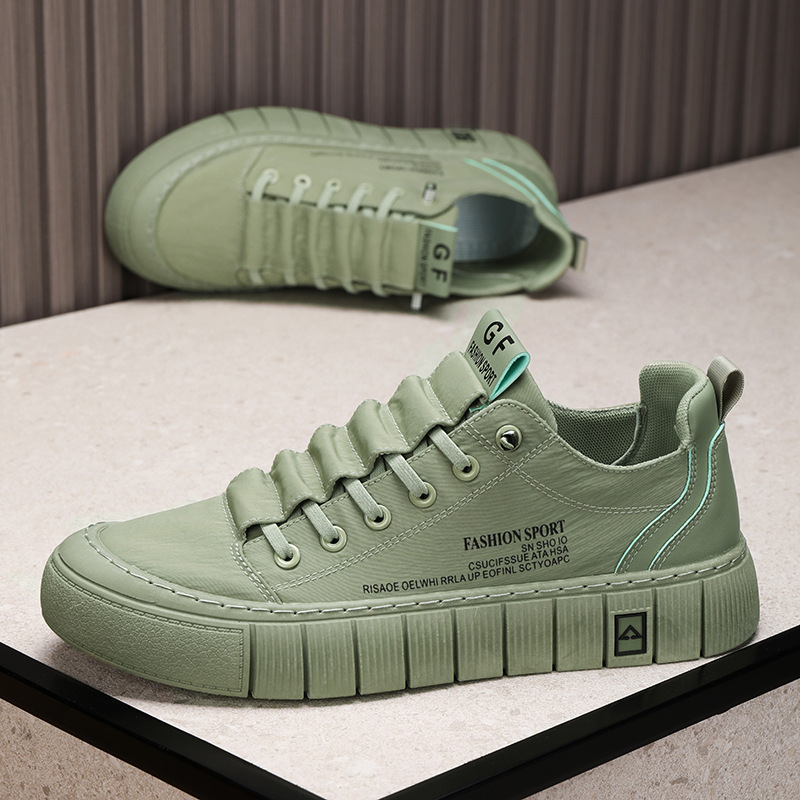 Green Men Casual Shoes Ice Sil – Men'S Shoes Green And White Bewertung und Preis