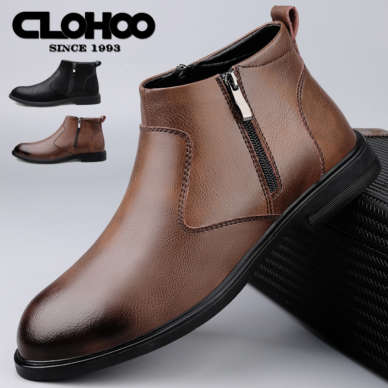 CLOHOO Handmade Men's Boots Bu – Men'S Shoes Hugo Boss Bewertung und Preis