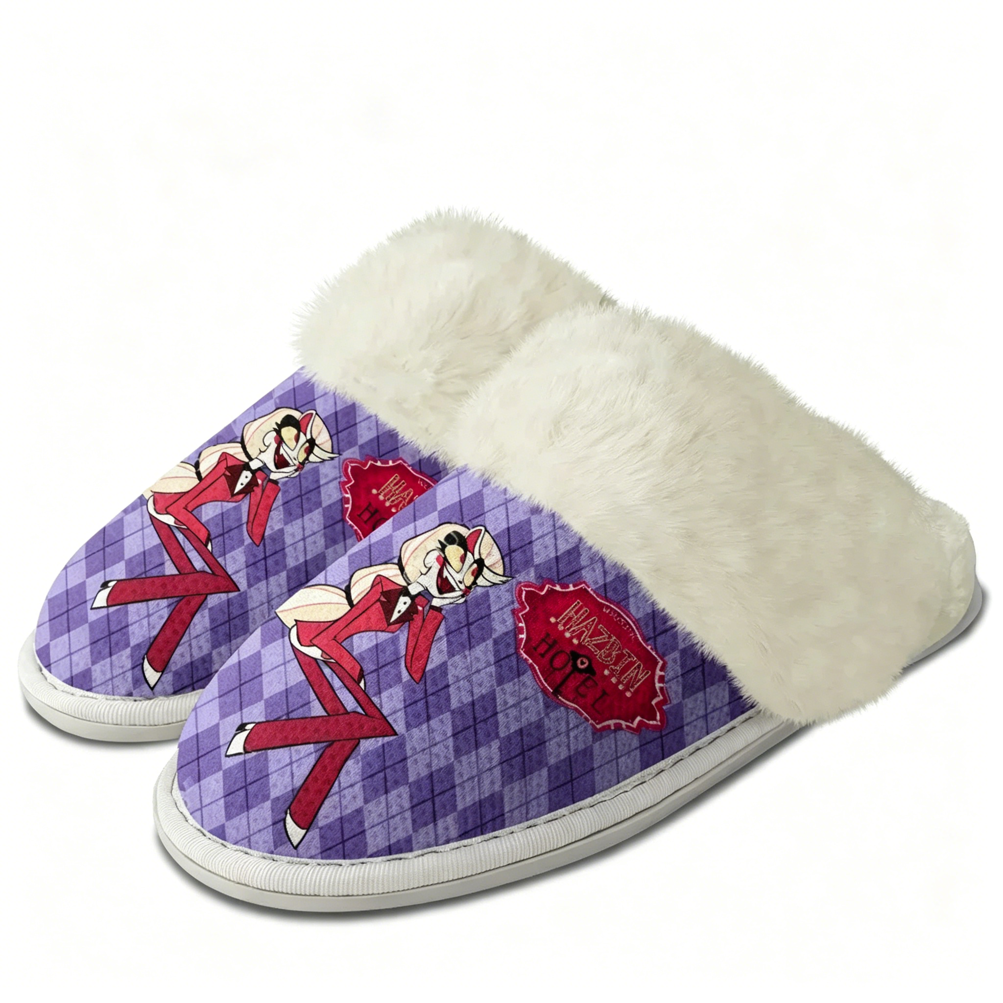 H-Hazbin Hotel Plush Slippers  – Men Shoes H&M Bewertung und Preis
