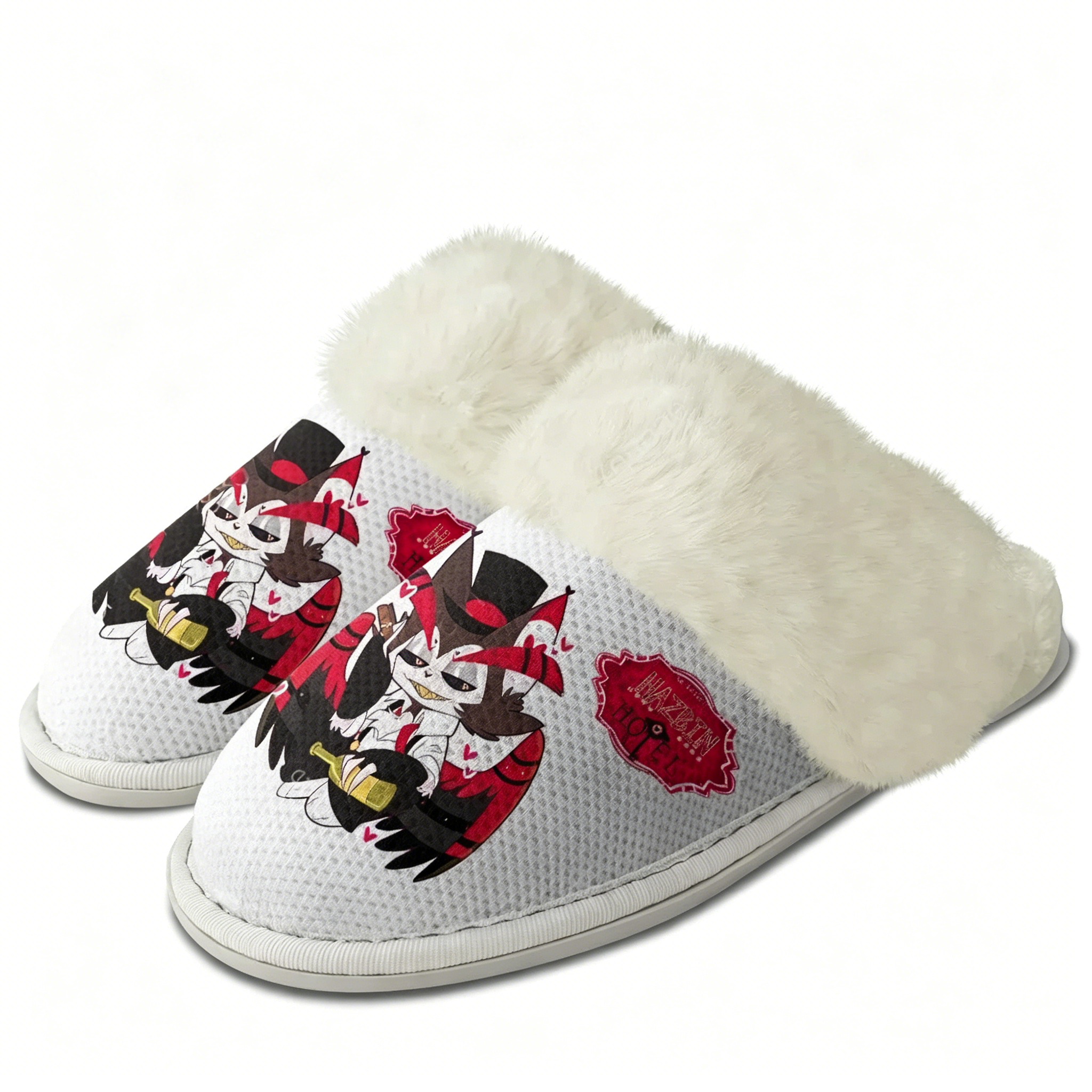 H-Hazbin Hotel Plush Slippers  – Men Shoes H&M Bewertung und Preis