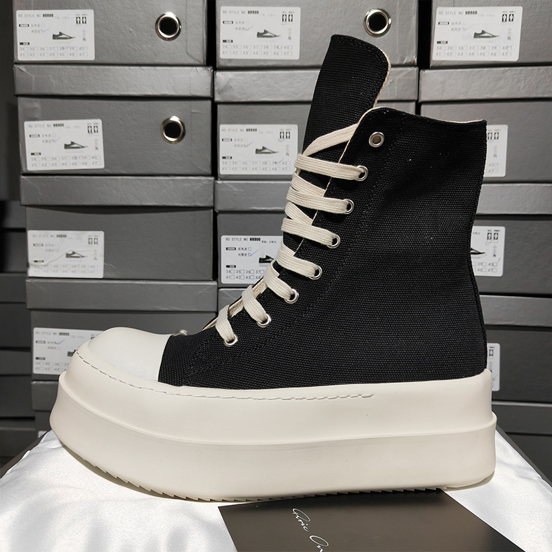 Black Men's and Women's Thick  – Men'S Shoes To Increase Height Bewertung und Preis