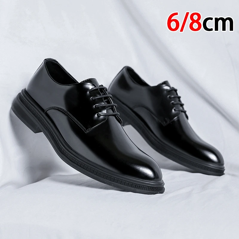 New 6/8cm Classic Men Derby Sh – Men'S Shoes To Increase Height Bewertung und Preis