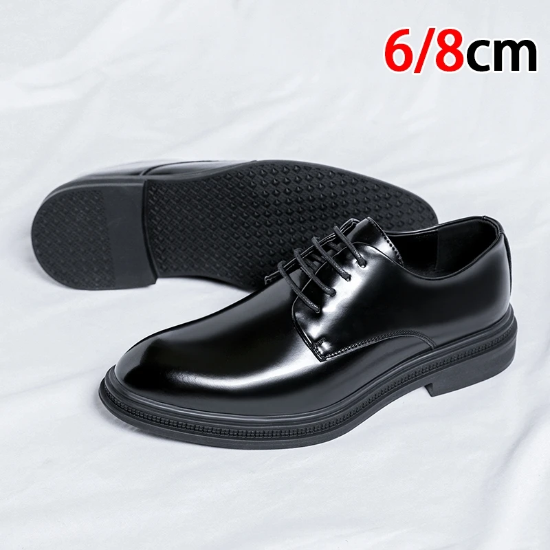 New 6/8cm Classic Men Derby Sh – Men'S Shoes To Increase Height Bewertung und Preis