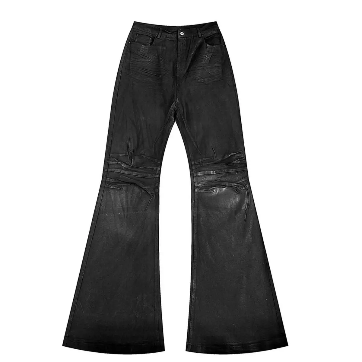 High street coated micro-flare – Men Shoes Jeans Bewertung und Preis