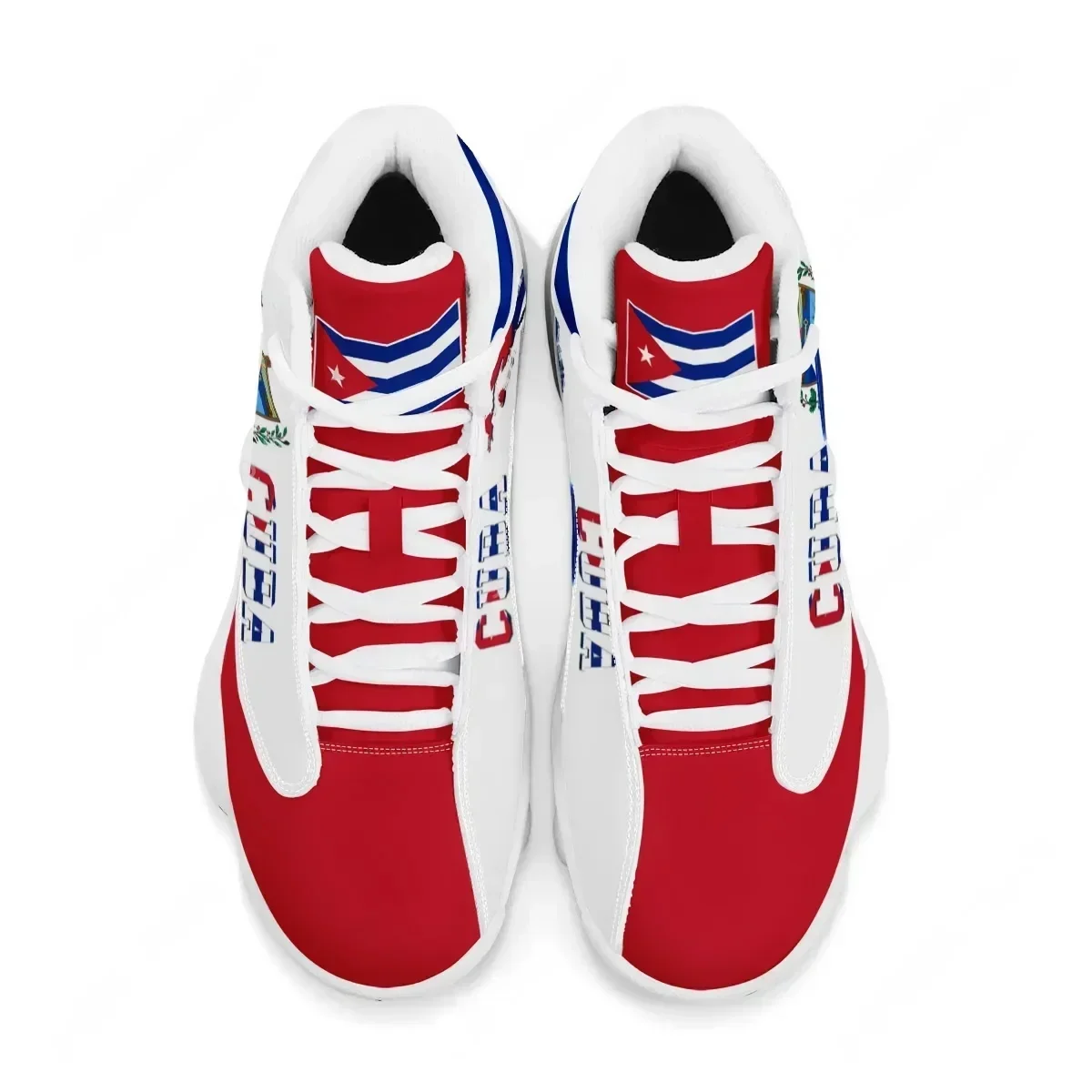 CUBA Flag Print Cool Men Baske – Men'S Shoes Basketball Bewertung und Preis